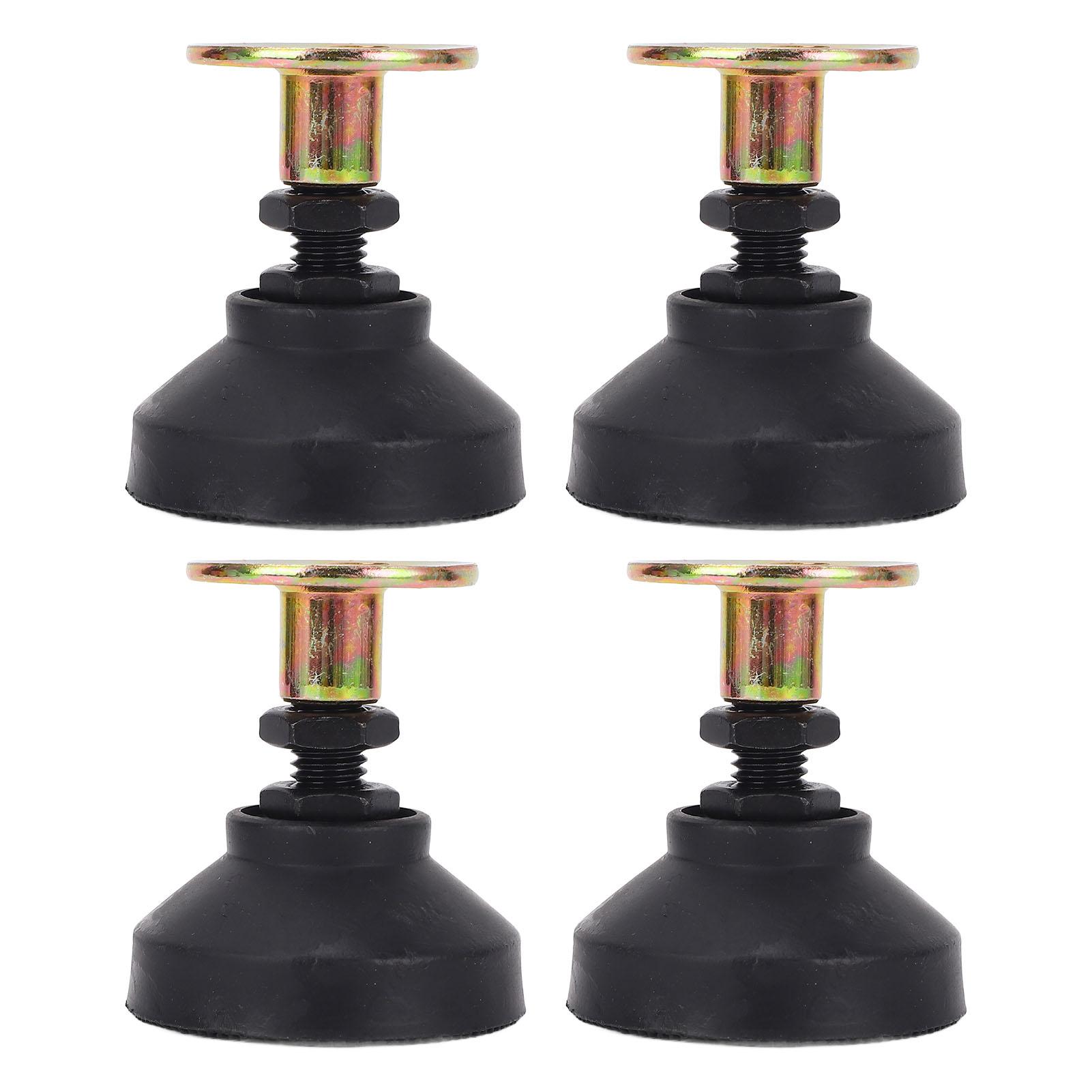 4 шт. Регулируемая мебельная подставка 400 кг, несущая нескользящая, снижающая шум мебельная опора